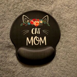 Cat Mom Computer 2 Piece Mouse Pad Set